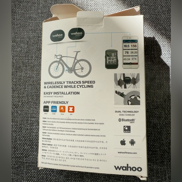 Wahoo RPM Speed & Cadence Sensor Bundle - Picture 2 of 3